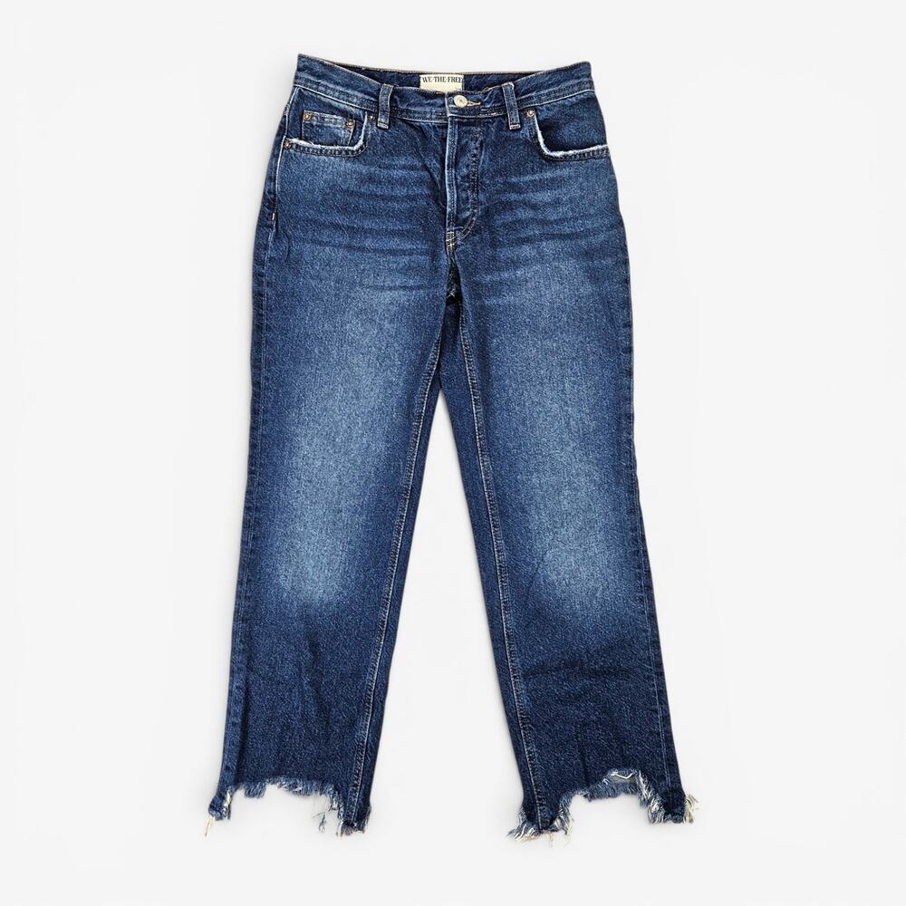 We The Free Jeans Maggie Mid-Rise Straight Leg - Size 24